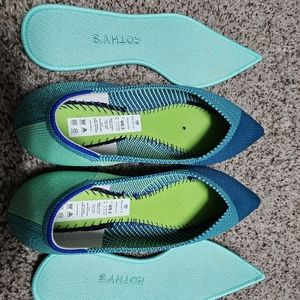 Rothy's Blue Jade Points